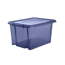 Boîte de rangement Funny Box -  Bleu profond  - 80L