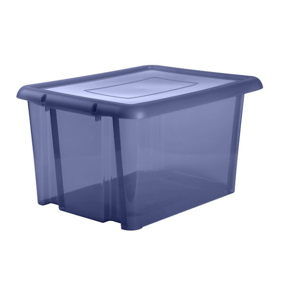 Boîte de rangement Funny Box -  Bleu profond  - 80L