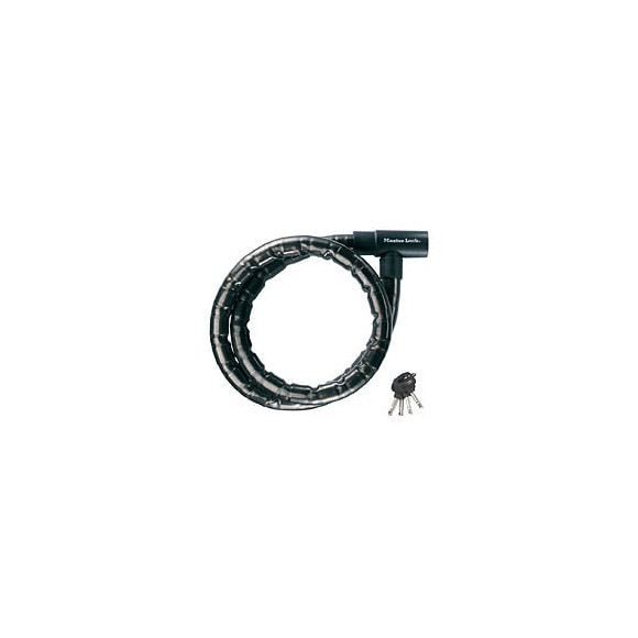 Cable antivol moto à  clé acier L.120xd.2.2cm