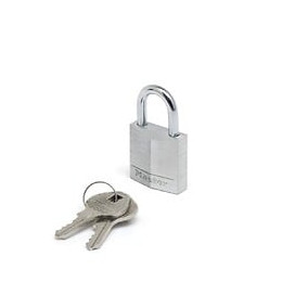 Cadenas à  clés MASTER LOCK en Aluminium Massif 9130EURDCC Gris