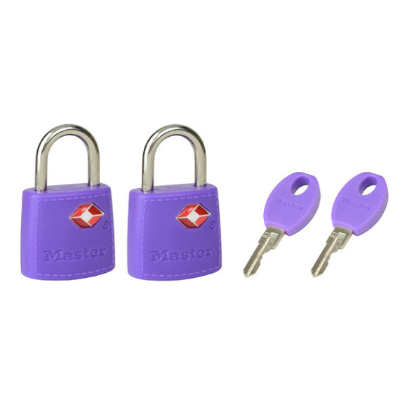 2 cadenas valises certifiés TSA 30mm