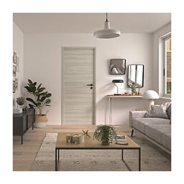 Bloc porte réversible spe bilbao2 chêne gris clair 830mm