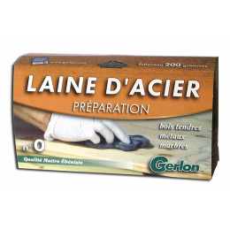 Etui 200g laine d acier grade 0