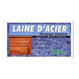 ETUI 200G LAINE D ACIER DECAPAGE MOYENNE