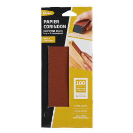 6 FEUILLES 93X230MM CORINDON GRAIN 100