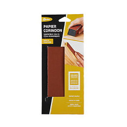 6 FEUILLES 93X230 MM CORINDON PANACHES