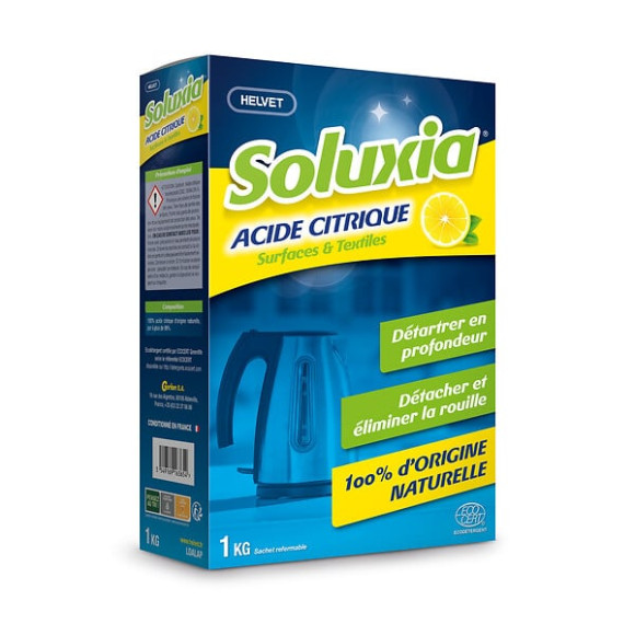 SOLUXIA Acide citrique 1 kg