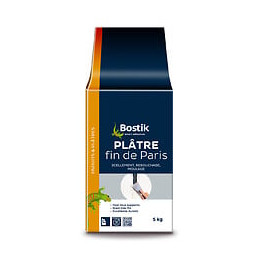 Plâtre fin poudre 5 kg