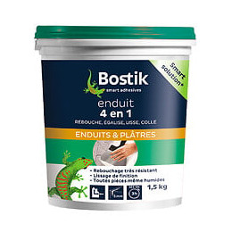 Enduit 4 en 1 pâte 15 kg BOSTIK