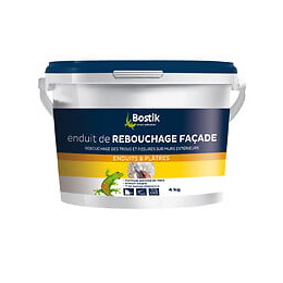 Enduit de rebouchage façade pâte 4 kg BOSTIK