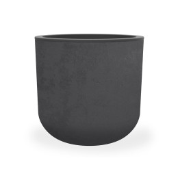 Pot rond Basalt Up - Gris anthracite - 325L