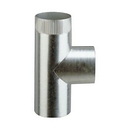 Té aluminié diamètre 125mm