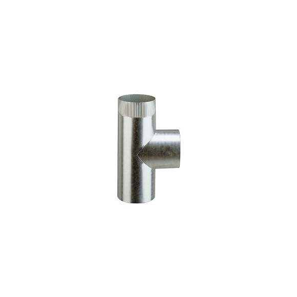 Té aluminié diamètre 125mm