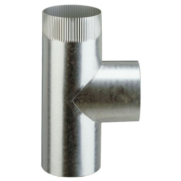 Té aluminié diamètre 125mm