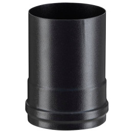 Adaptateur émaillé femelle-femelle - Noir - Mat - D8cm