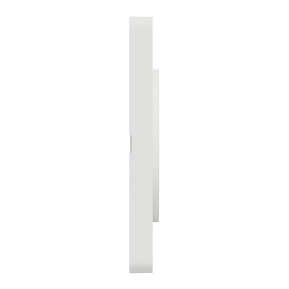 Odace Touch - plaque de finition 1 poste - blanc