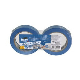 Ruban de Masquage Multi-Surfaces - Lot de 2 Bleu 41mx24mm