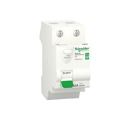 Interrupteur différentiel Resi9 XE - Type A - Embr. - 2P - 30mA 63A