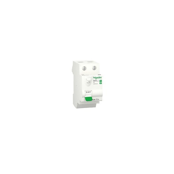 Interrupteur différentiel Resi9 XE - Type A - Embr. - 2P - 30mA 63A