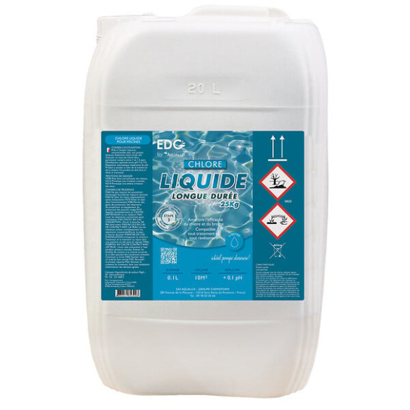 Chlore liquide bidon de 20 litres