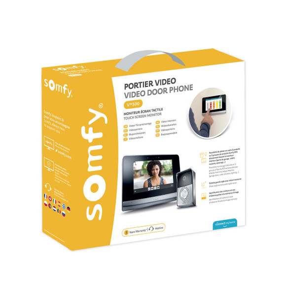 Somfy 2401446 - Visiophone V®500 avec écran 7 pouces