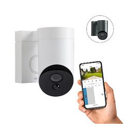 Somfy 2401560 - Outdoor Camera blanche caméra surveillance extérieure