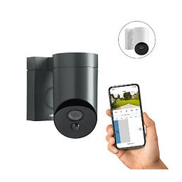 Somfy 2401563 - Outdoor Camera grise caméra desurveillance extérieure