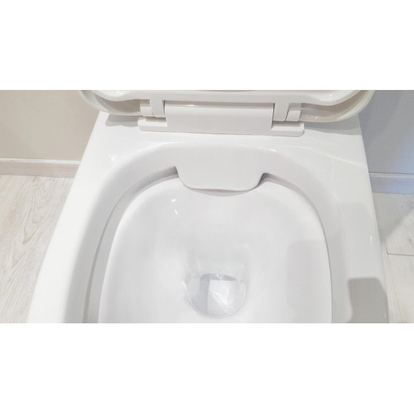 Pack WC ADI sans bride Sortie Horizontale - H76xl379xP645cm -Céramique blanche