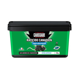 Raticide canadien forte infestation 720g