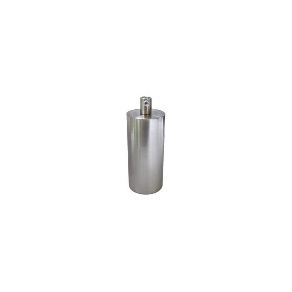 Douille tube e27 + cache-douille metal chrome