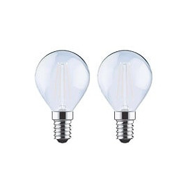 Ampoule LED Filament XXCELL Sphère Dépolie - E14 équivalent 40W x2