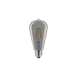 Ampoule LED poire fumée XXCELL - 7 W - 470 lumens - 2700 K - E27