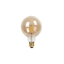 Ampoule LED globe fumée XXCELL - 8 W - 650 lumens - 4000 K - E27