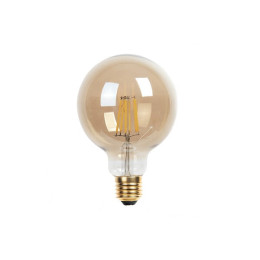 Ampoule LED globe fumée XXCELL - 8 W - 650 lumens - 4000 K - E27