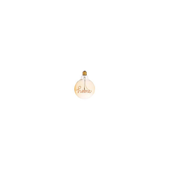 Ampoule LED Filament Home XXCELL Globe Ambré Déco à  suspendre - E27 - 2W