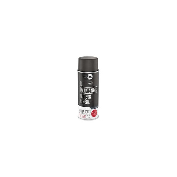 Peinture aérosol Relook Tout - Quartz noir - 400ml