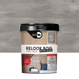 Peinture relook - Effet Bois Grisé - Satin - 75ml