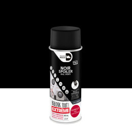 Peinture aérosol relook tout extrême noir spoiler mat 400 ml