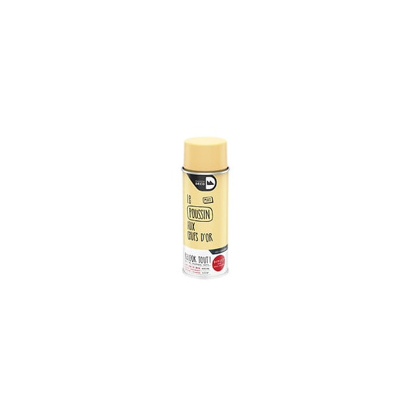 Peinture aérosol Relook Tout - Poussin - Mat - 400ml