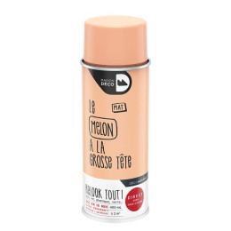 Peinture aérosol Relook Tout - Melon - Mat - 400ml