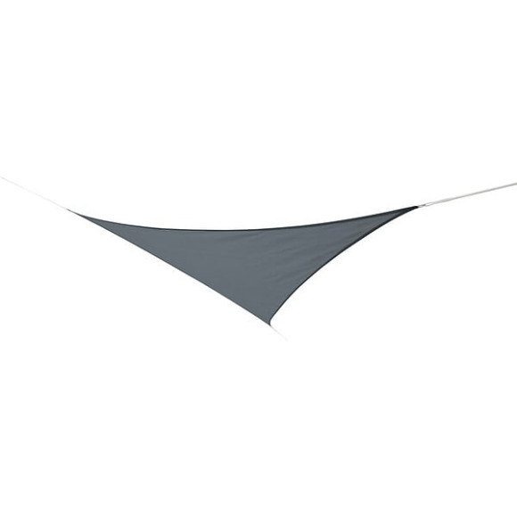 Voile ombrage Austral - Triangulaire - Ardoise - 360m