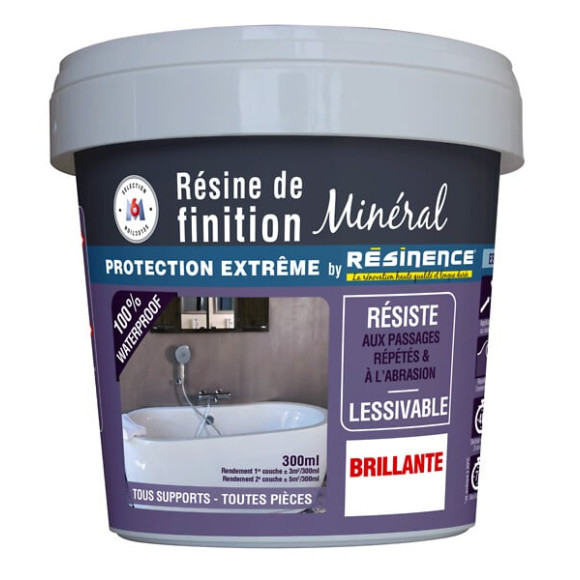 Résine de Finition Protection Extrême Brillant 300ml