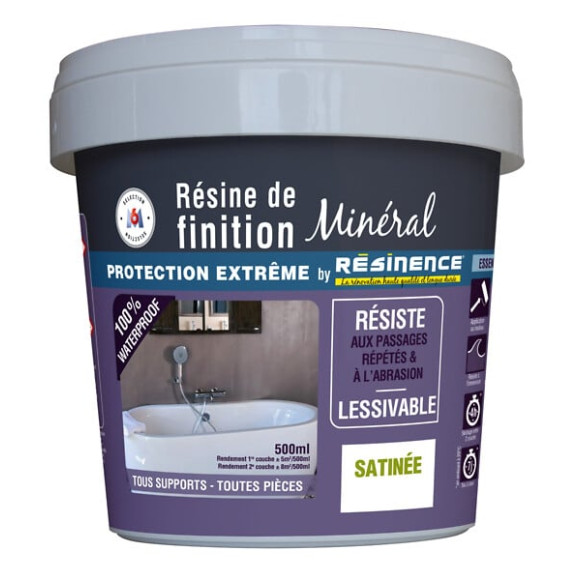 Résine de Finition Protection Extrême Satin 500ml