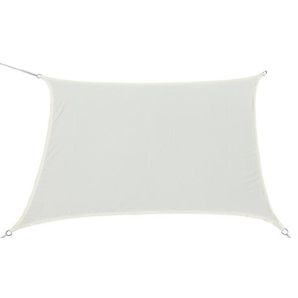 Voile d'ombrage rectangulaire First de 2x1.40m de côtésable Jardiline