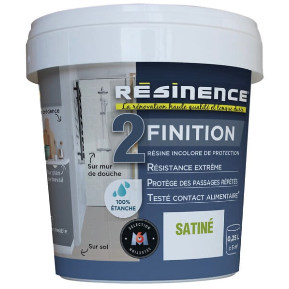 Résine de Finition - Satin - 250ml