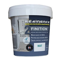 Résine de Finition - Mat - 250ml