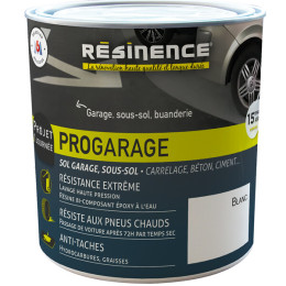 ProGarage résine sol blanc 300ml