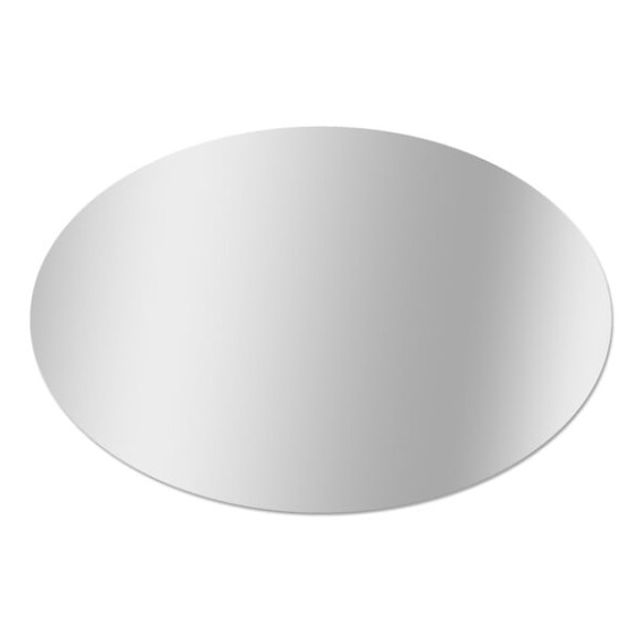 MIROIR BORDS POLIS OVALE 60X40