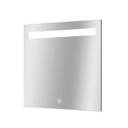 Miroir avec éclairage de salle de bain Portland - L60xP70cm