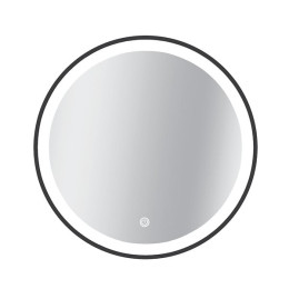 Miroir Led Swann - Noir - D75cm